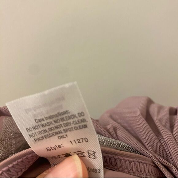 WEISSMAN Dance lyrical ballet dress ombre mauve Little Do You Know 11270 IC 7/8 - Picture 8 of 10